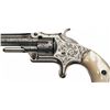 Image 2 : New York  Engraved Smith & Wesson Number One 3rd Issue Revolver with Case and Pearl Grips