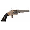 Image 1 : Silver Plated Smith & Wesson Model 1 First Issue 2nd Type Revolver with Scarce Bayonet Latch