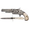 Image 1 : New York Engraved Smith & Wesson Model Number 1 1/2, 2nd Issue Revolver with Pearl Grips, Holster an