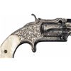 Image 2 : New York Engraved Smith & Wesson Model Number 1 1/2, 2nd Issue Revolver with Pearl Grips, Holster an