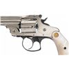 Image 2 : Smith & Wesson 38 Double Action 4th Model Revolver with Pearl Grips