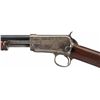 Image 2 : Desirable Antique Early Production Casehardened Winchester Model 1890 Slide Action Takedown Rifle