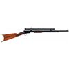 Image 1 : Winchester Model 1890 Slide Action Rifle with W. M. Malcolm Scope