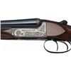 Image 2 : Engraved Webley & Scott Side by Side 20 Gauge Shotgun