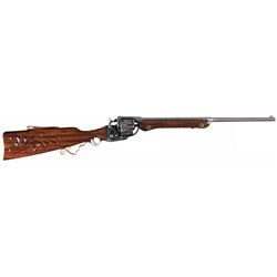 Unique George J. Tibert 12-Shot Revolving Rifle