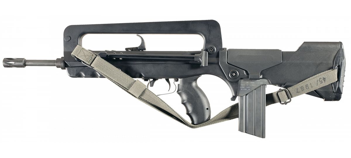 Rare Pre-Ban French Semi-Automatic FAMAS Bullpup Rifle with a Full ...