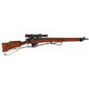 Image 1 : Desirable World War II Enfield No. 4 MKI (T) Bolt Action Sniper Rifle with Scope and Observers Teles