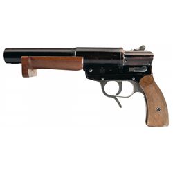 World War II Nazi Kriegsmarine "eeu 44" Code Alloy Double Barrel Flare Pistol