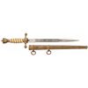Image 1 : Second Model Eickhorn Kriegsmarine Dagger with Sheath