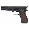 Image 1 : World War II Nazi Occupation Production Fabrique Nationale High Power Semi-Automatic Pistol