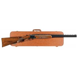 Belgian Browning Superposed 20 Gauge Shotgun with Case