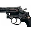 Image 2 : Signed Engraved Smith & Wesson Model 48 Double Action Revolver with Carved Grips