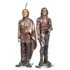 Image 1 : Two Native American Bronze Sculptures