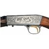 Image 2 : Early Signed Funken Engraved Browning Grade III .22 Caliber Semi-Automatic Rifle with Wheel Rear Sig