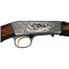 Image 3 : Early Signed Funken Engraved Browning Grade III .22 Caliber Semi-Automatic Rifle with Wheel Rear Sig