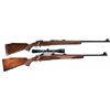 Image 1 : Two Belgian Browning Safari Grade High Power Bolt Action Rifles