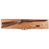 Image 1 : Cased and Signed Engraved Browning Model 78 Bicentennial Commemorative Single Shot Rifle with Knife