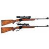 Image 1 : Collectors Lot of Two Excellent Ruger Model No.1 Single Shot Rifles with Scopes