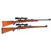 Image 1 : Collectors Lot of Two Ruger Model 77R Bolt Action Rifles with Scopes