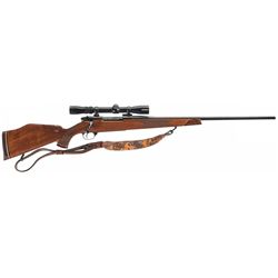 German Manufactured Weatherby Mark V Bolt Action Rifle in .270 Weatherby Magnum Caliber with Scope a