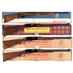 Four Boxed Winchester .22 Caliber Rifles