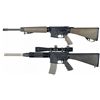 Image 1 : Two AR-15 Style Semi-Automatic Carbines