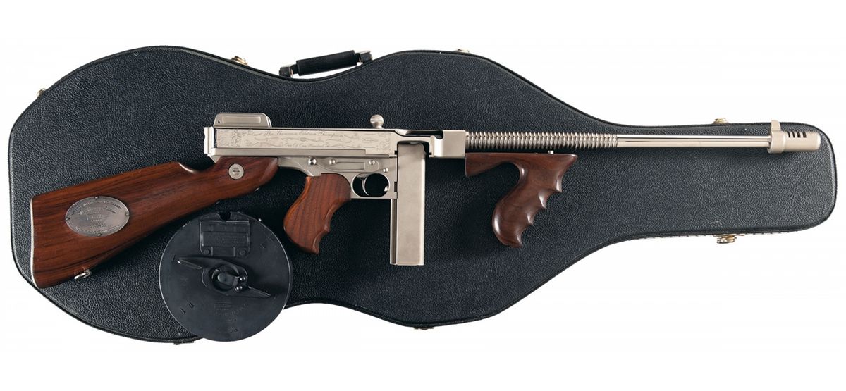 American Historical Foundation Auto Ordnance Showcase Edition Thompson ...