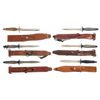 Image 1 : Six Gerber Knives with Sheaths