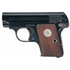 Image 1 : Colt Model 1908 Vest Pocket Hammerless .25 Semi-Automatic Pistol