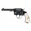 Image 1 : Gold Inlaid Colt New Service Double Action Revolver