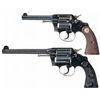 Image 1 : Collector's Lot of Two Colt Police Positives In Different Calibers and Barrel Lengths