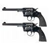Image 1 : Two Colt Civilian Model 1892 New Army and Navy Double Action Revolvers