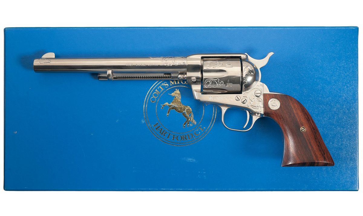 Rare Factory Engraved Colt Custom Shop Third Generation European Rare Factory Engraved Colt Custom Shop Third Generation European