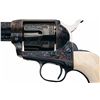 Image 2 : Engraved Colt Second Generation Single Action Army Revolver with Ivory Grips