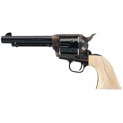 Excellent Third Generation Colt Single Action Army Revolver with Ivory Grip