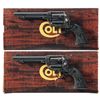 Image 1 : Pair of Consecutively Serial Numbered Matched Colt Third Generation Single Action Army Revolvers wit