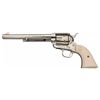 Image 1 : Colt Third Generation Single Action Army Nickel Plated Revolver with Holster Rig