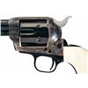 Image 2 : Excellent Colt Third Generation Frontier Six Shooter with Ivory Grips