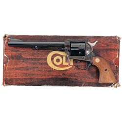 Colt New Frontier Single Action Army Flat Top Revolver with Box