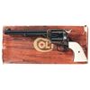 Image 1 : Colt Third Generation Single Action Army Revolver with Ivory Grips and Original Box