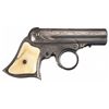 Image 5 : Magnificent Factory Etched and Engraved Remington Arms Elliot 5-Shot Ring Trigger Pepperbox Pistol w