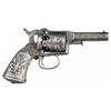 Image 4 : Spectacular Cased Engraved and Silver Finished Remington-Beals First Model Pocket Revolver with Soli