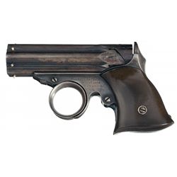 Desirable Rare and Excellent Remington Elliot "Zig Zag" Double Action Pepperbox Derringer
