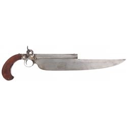 Documented Rare Civilian Model Elgin Cutlass Pistol