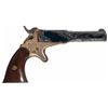 Image 1 : Rare Factory Engraved Lindsay Two Shot Pocket Pistol
