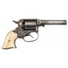 Image 1 : Attractive and Rare Factory Engraved Remington Rider Pocket Metallic Cartridge Revolver with Ivory G