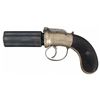 Image 1 : Engraved English Double Action Bar Hammer Pepperbox