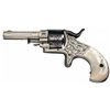 Image 1 : Engraved Forehand & Wadsworth 22 Caliber Side Hammer Revolver with Pearl Grips