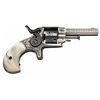Image 2 : Engraved Forehand & Wadsworth 22 Caliber Side Hammer Revolver with Pearl Grips