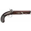 Image 1 : Very Fine Scarce Massive "Dragoon" Size Engraved Henry Deringer Philadelphia Percussion Pistol with